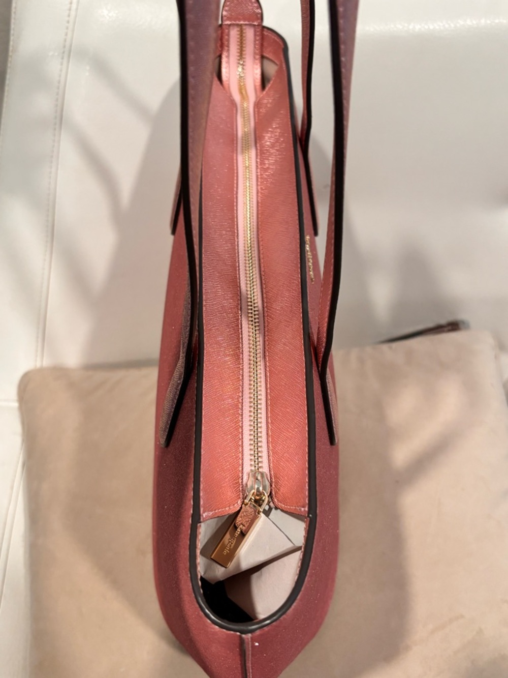 Kate Spade New York Glimmer Large Top Zip Tote - Picture 10 of 16